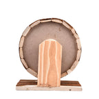 FidgetKute Wooden chew Toys Runner Exercise Wheel Cute Small Pets Hamster Squirrel