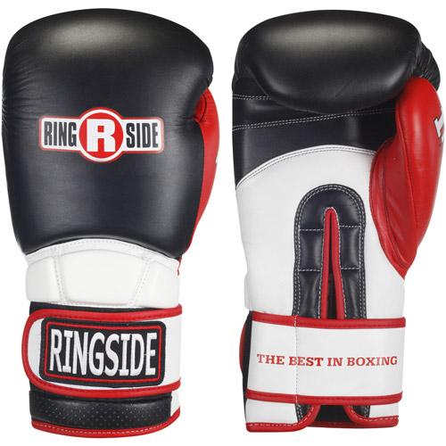 Ringside Pro Style IMF TechTraining Gloves 16 oz Black / White / Red