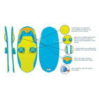 Blue YouGotThis Board 2.0 Towable Wakeboard