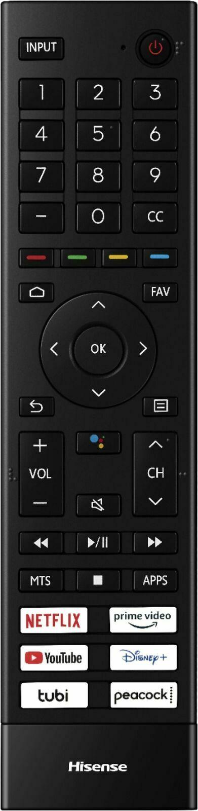 hisense 75" u6g series 4k ultra hd uled android smart tv - 4 hdmi (2021)