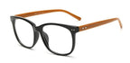 Sunglasses - Classic Retro Clear Lens Optical Squre Frame Glasses