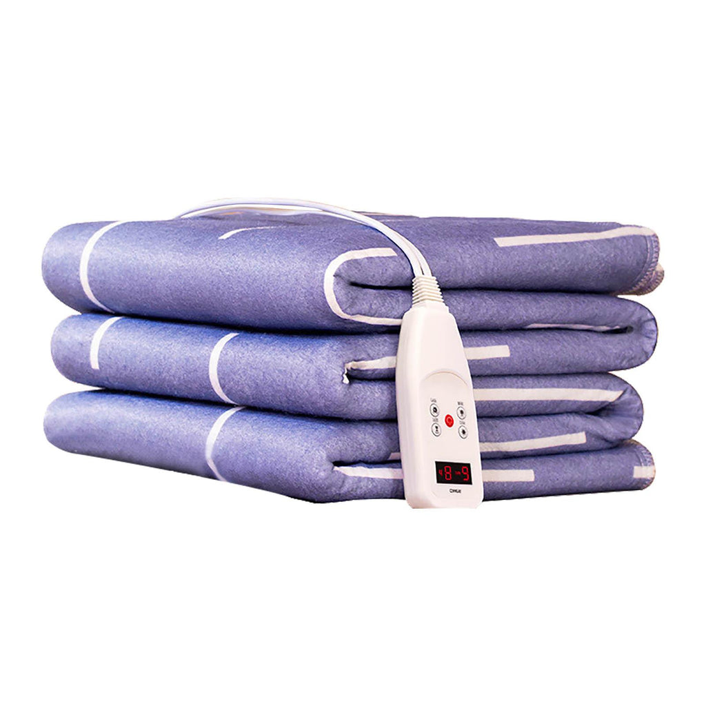 Fuieoe Small Electric Blanket Household Non-woven Heating Pads Bedroom Waterproof Double Dual-control Smart Thermostat Electric Blankets