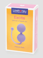 Lovehoney Excite Silicone Pleasure Balls 74g, Purple