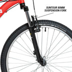 Decathlon Rockrider ST50 Aluminum Mountain Bike, 26", Red, Extra Large