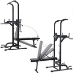 Dip Station Home Gym Pull-ups Indoor Sit-up Board Weight-Bearing Squat Rack