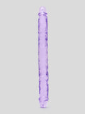BASICS Realistic Double-Ended Dildo 18 inch , Purple | Purple