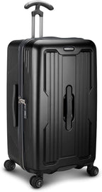 Ultimax II 26" Medium Trunk Spinner Luggage, Matte Black, Checked Inch