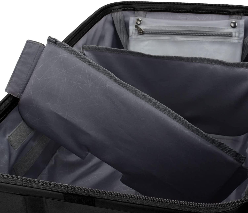 Ultimax II 26" Medium Trunk Spinner Luggage, Matte Black, Checked Inch