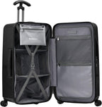 Ultimax II 26" Medium Trunk Spinner Luggage, Matte Black, Checked Inch