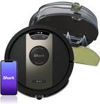 Shark IQ 2-in-1 Robot Vacuum &amp; Mop with Sonic Mopping, Matrix Clean, Home Mapping, for Pet Hair, Wifi, Works with Alexa, Black/Brass (RV2410WD)