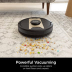 Shark IQ 2-in-1 Robot Vacuum &amp; Mop with Sonic Mopping, Matrix Clean, Home Mapping, for Pet Hair, Wifi, Works with Alexa, Black/Brass (RV2410WD)