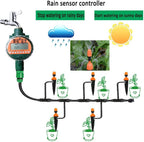 BBGS Irrigation System with Timer, Adjustable Nozzle Automatic Watering Kits, Micro Drip Irrigation Kit, Plant Watering System for Patio, Greenhouse, Lawn (Color : 30 Nozzles)