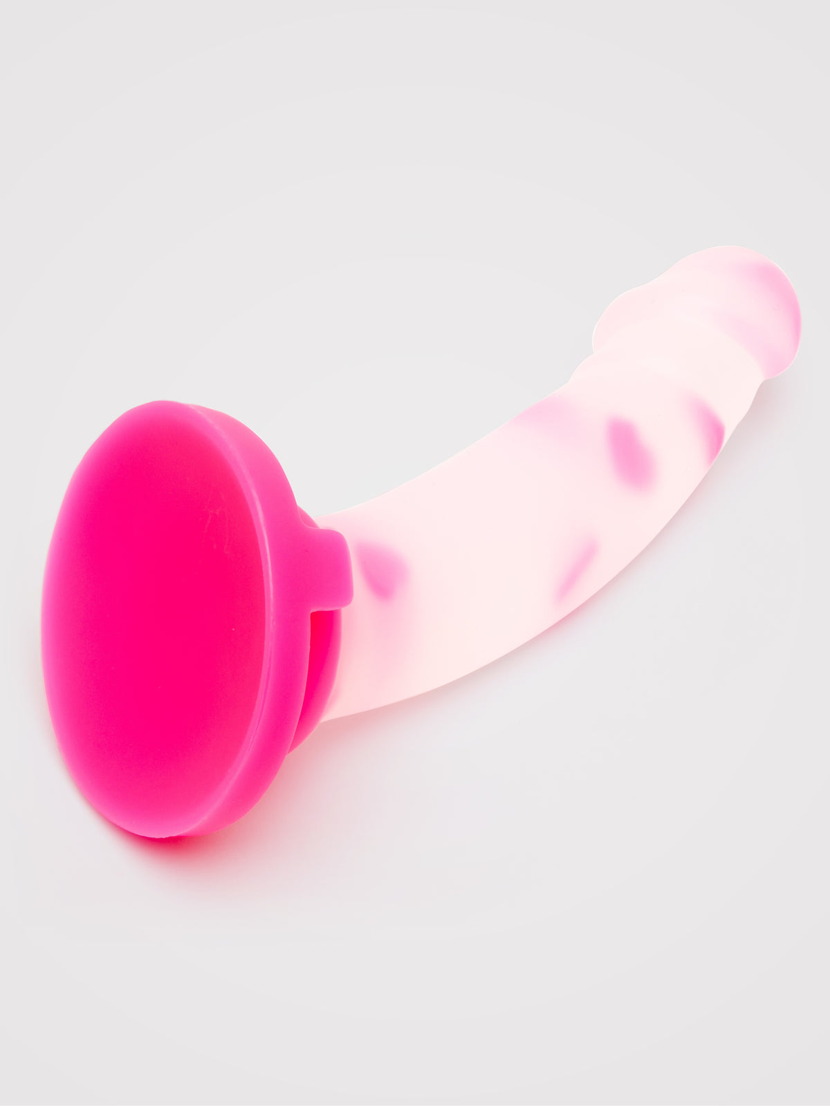 Lovehoney Heart Pounder Silicone Dildo 7 Inch, Pink
