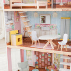 Zoey  Lights and Sounds Dollhouse with Ez Kraft Assembly