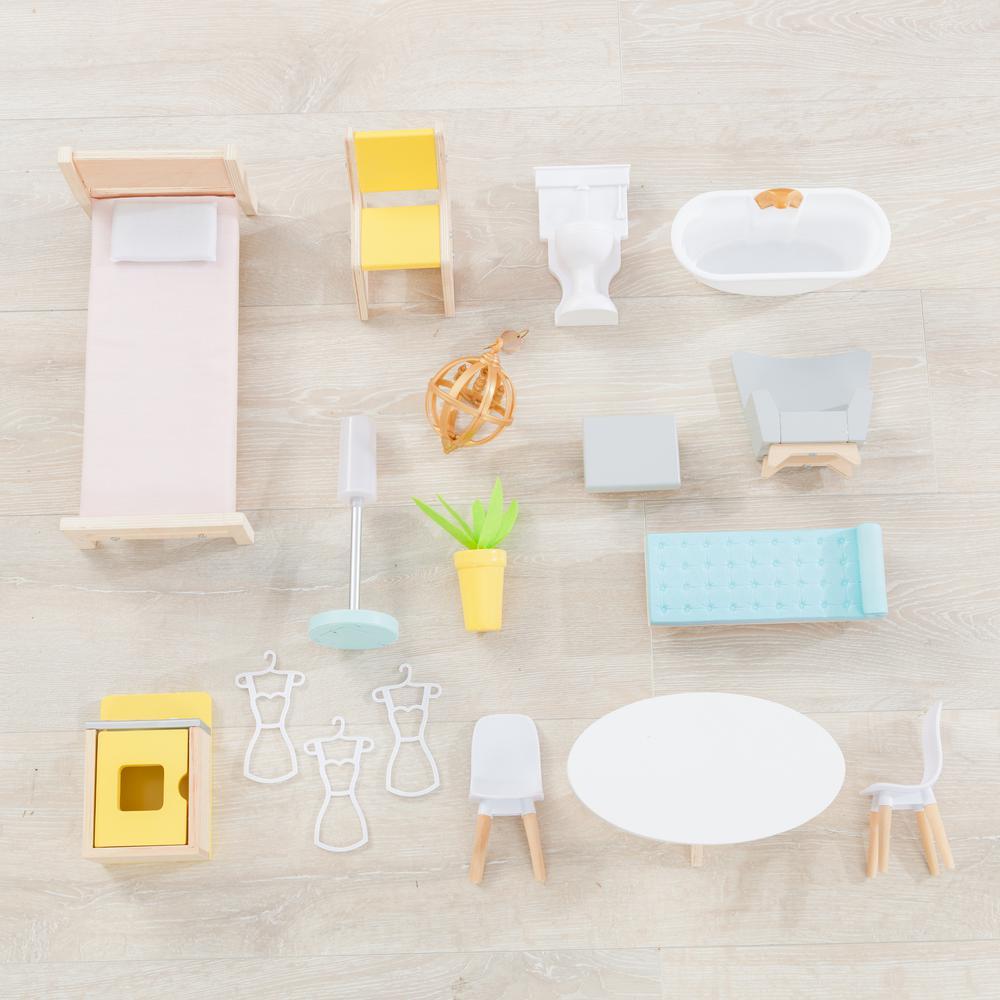 Zoey  Lights and Sounds Dollhouse with Ez Kraft Assembly
