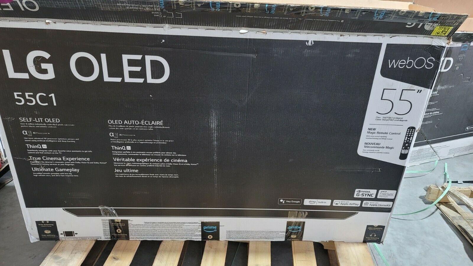 lg oled55c1pub 55" oled 4k smart tv