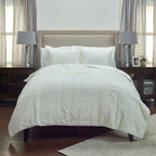 Rizzy Home Camilia Ivory Quilt 90" x 92"