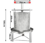 preasion mesh honey press machine honey extractor beekeeping stainless steel household manual honey press