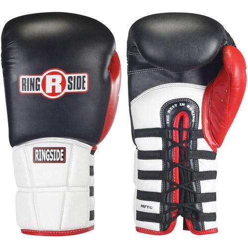Ringside Pro Style IMF TechTraining Gloves 18 oz Black / White / Red