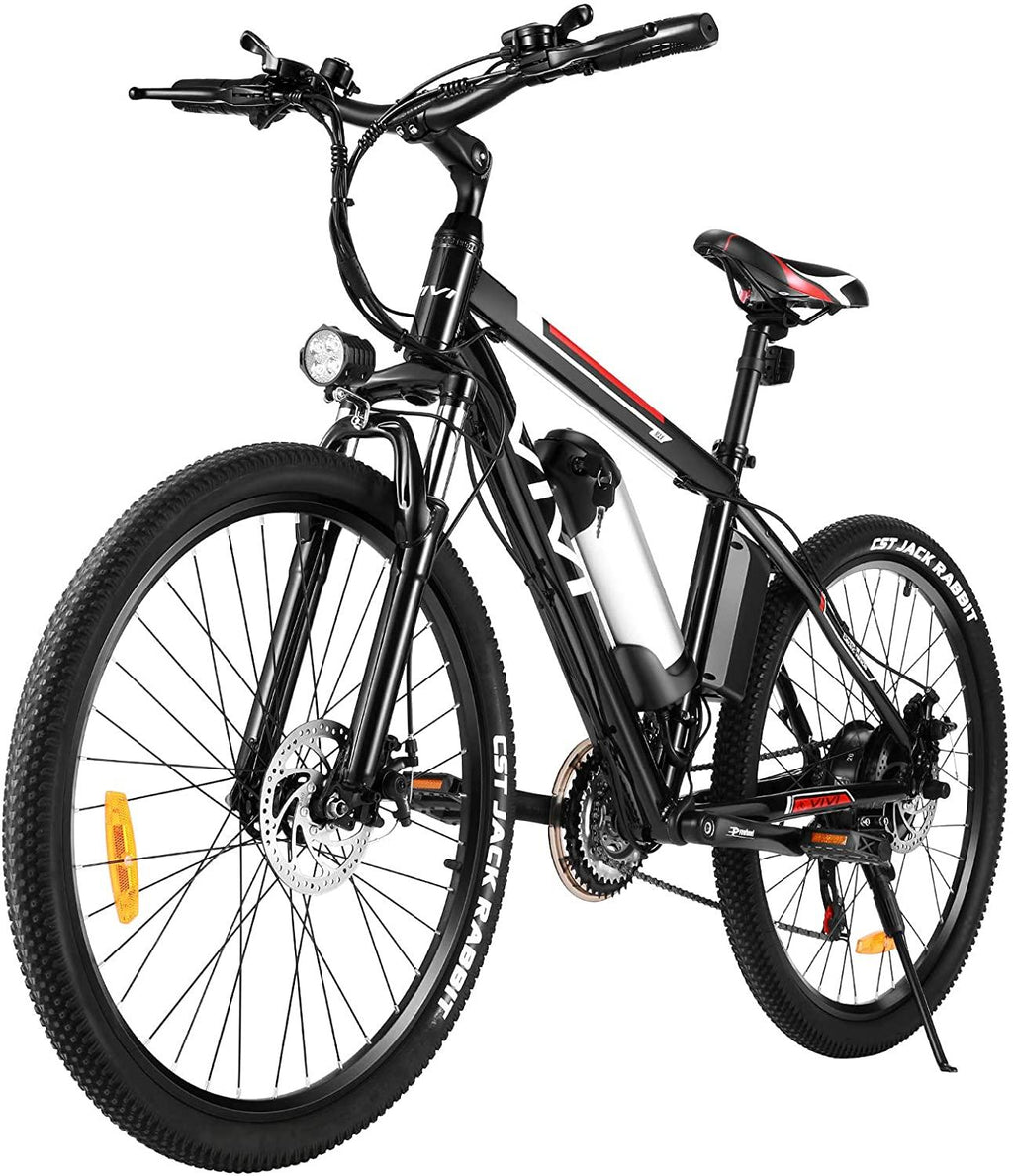 VIVI Electric Bike 26" Electric Mountain Bike, 350W Ebike 20MPH Electric Bikes for Adults/Electric Commuter Bicycle with Removable 8Ah Lithium-Ion Battery,  21 Speed