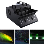 3in1 Bubble Machine, Fog Machine, Multiple StaEffect Light,Remote Controller