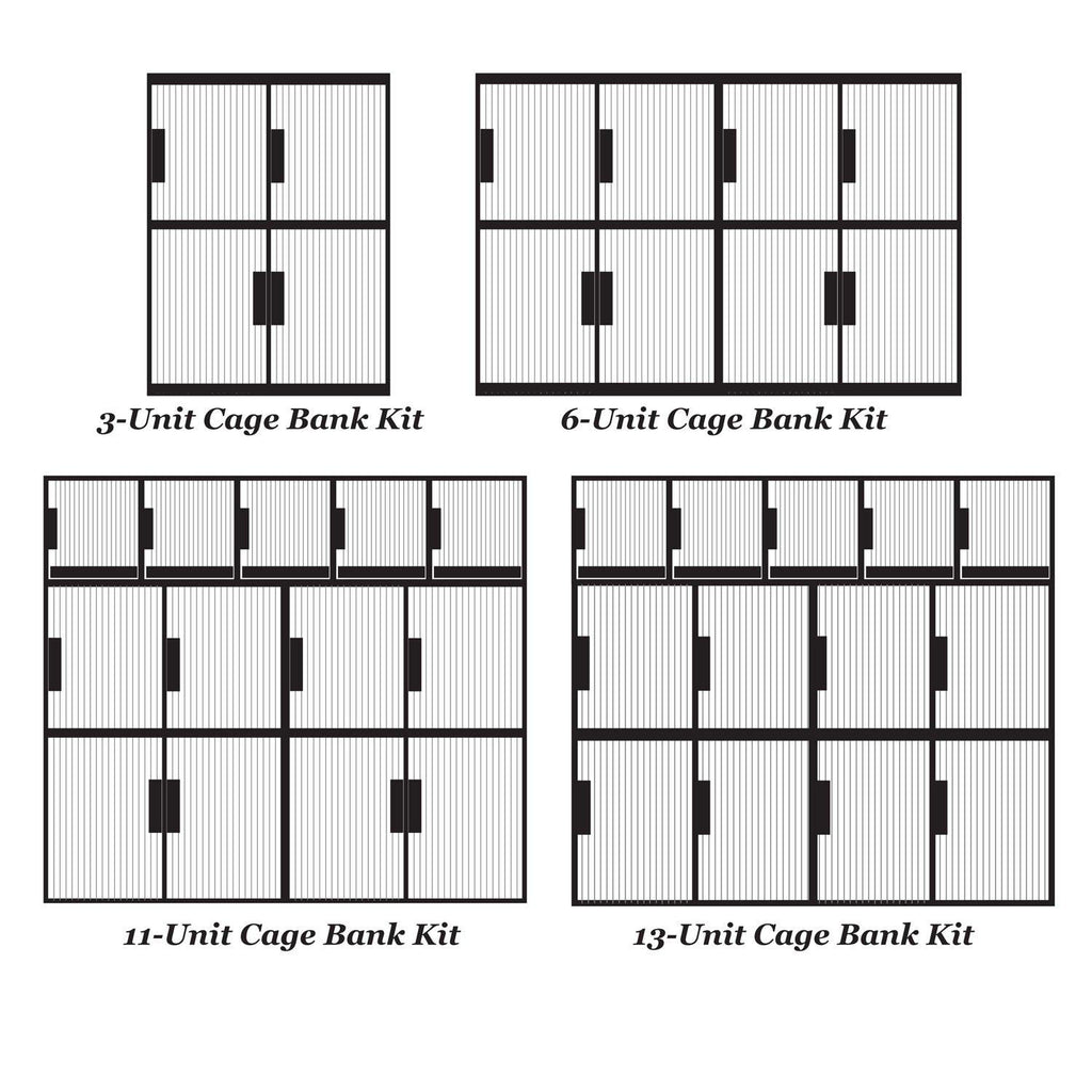 ProSelect Steel Modular Kennel Pet Cage, Medium, Sandstone