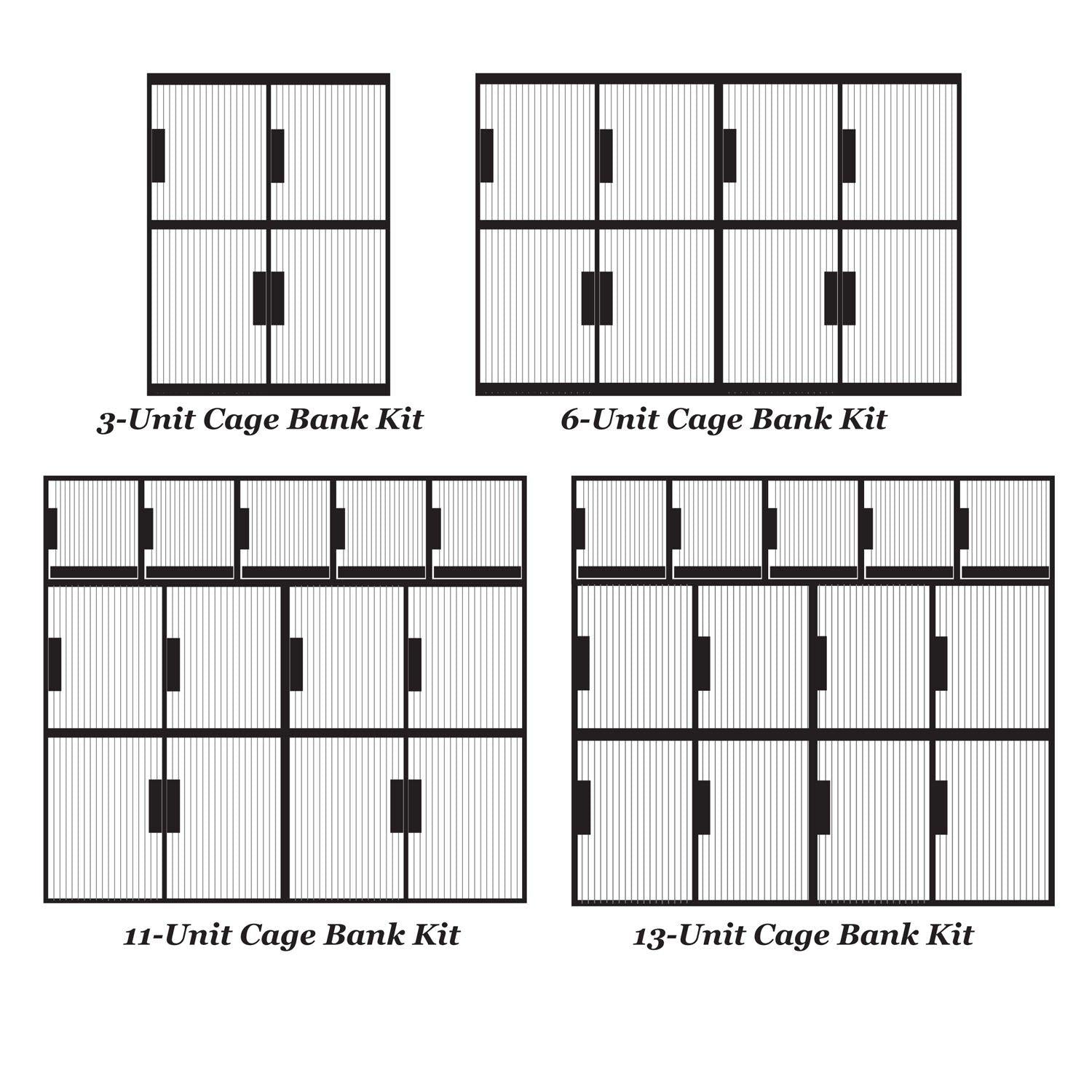 Pro Select Modular Kennel CaGraphite