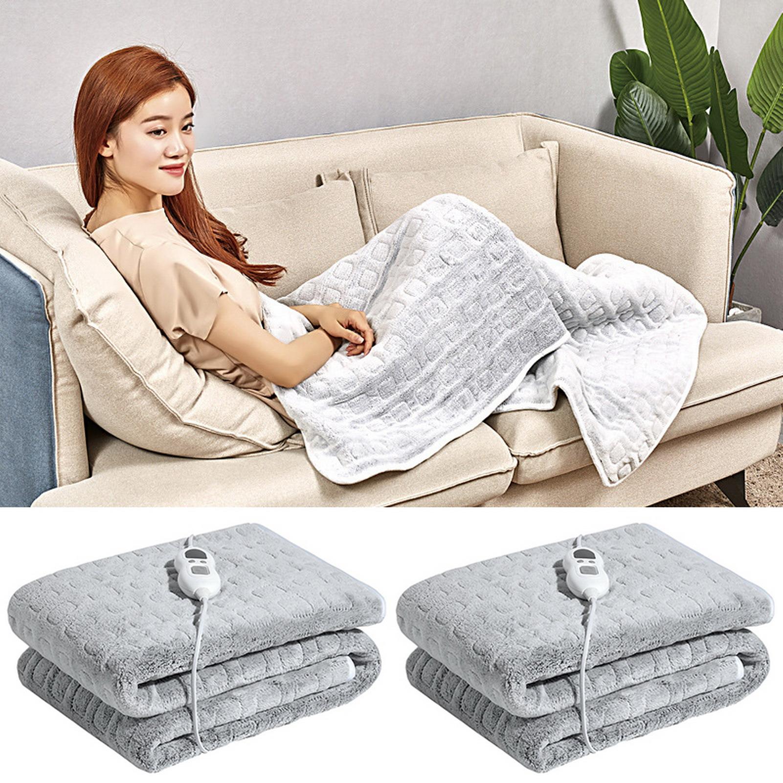 Heating Blanket EU Plug Power Saving Fast Heating-up Electric Heated Blanket Winter Warming Accessories for Cold Weather