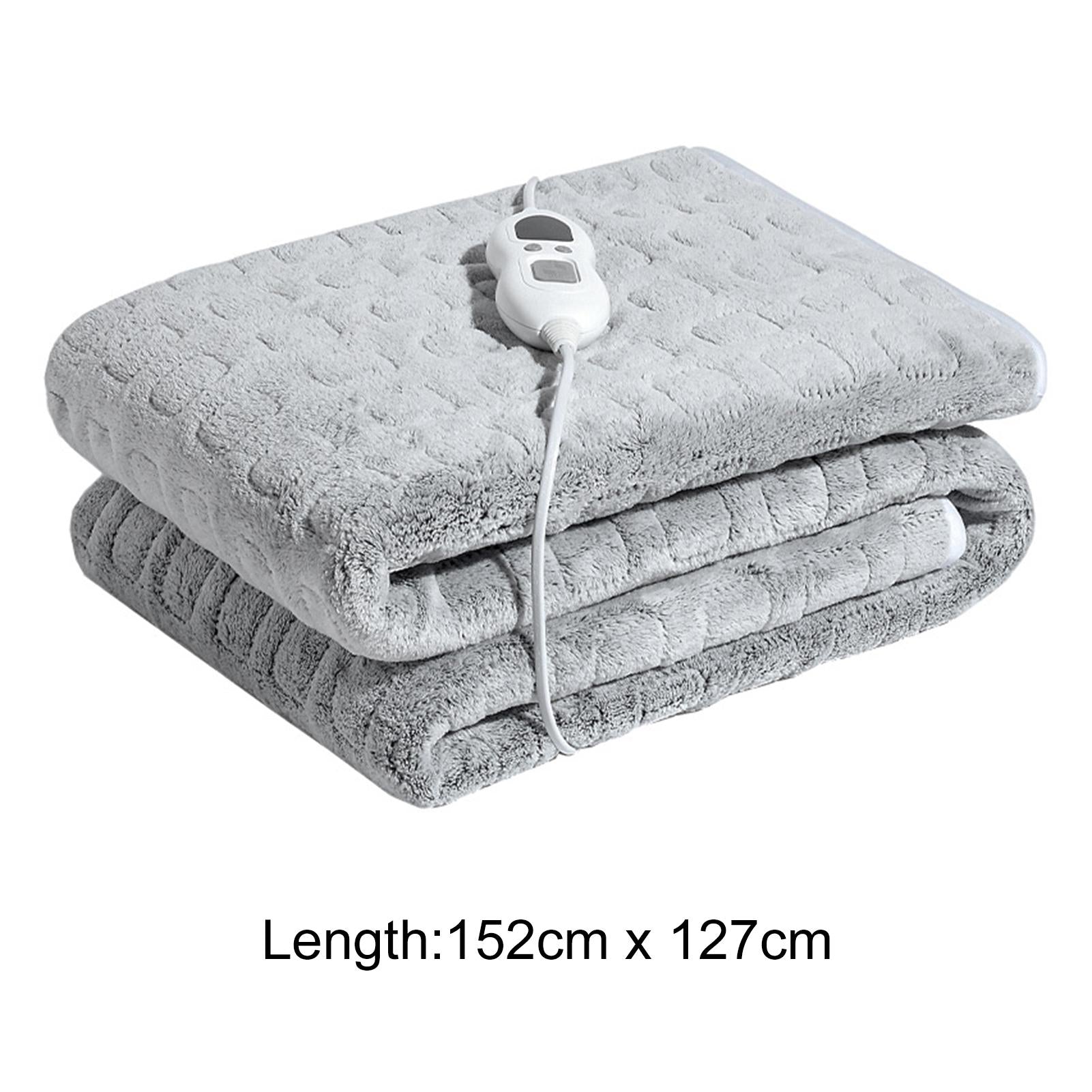 Heating Blanket EU Plug Power Saving Fast Heating-up Electric Heated Blanket Winter Warming Accessories for Cold Weather