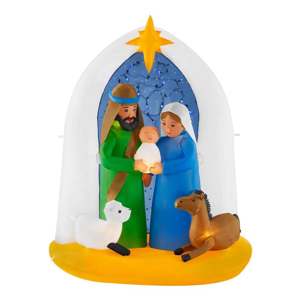 6.5 ft Nativity Scene Holiday Inflatable