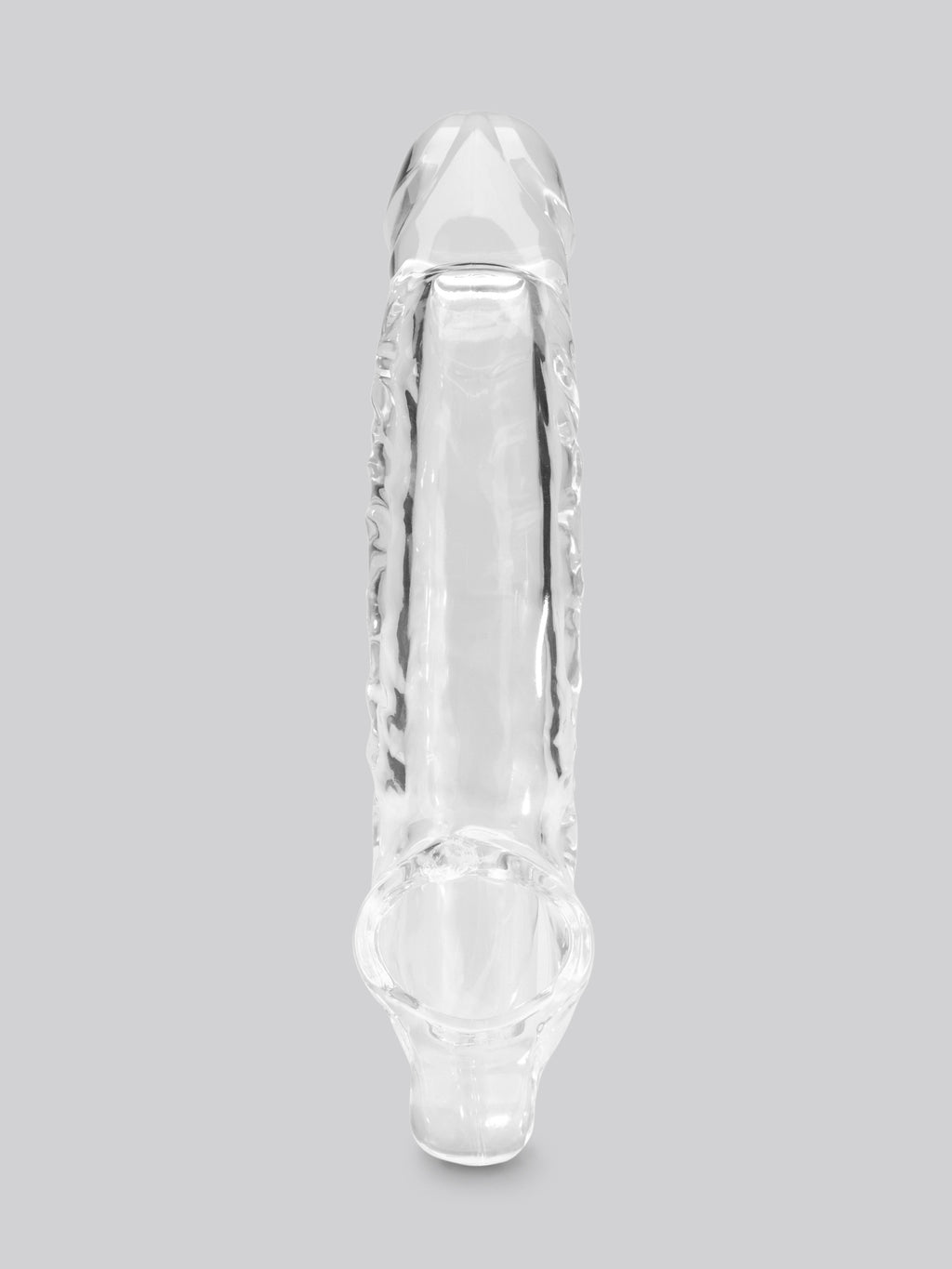 Lovehoney Mega Mighty 3 Extra Inches Penis Extender with Ball Loop, Clear | Clear