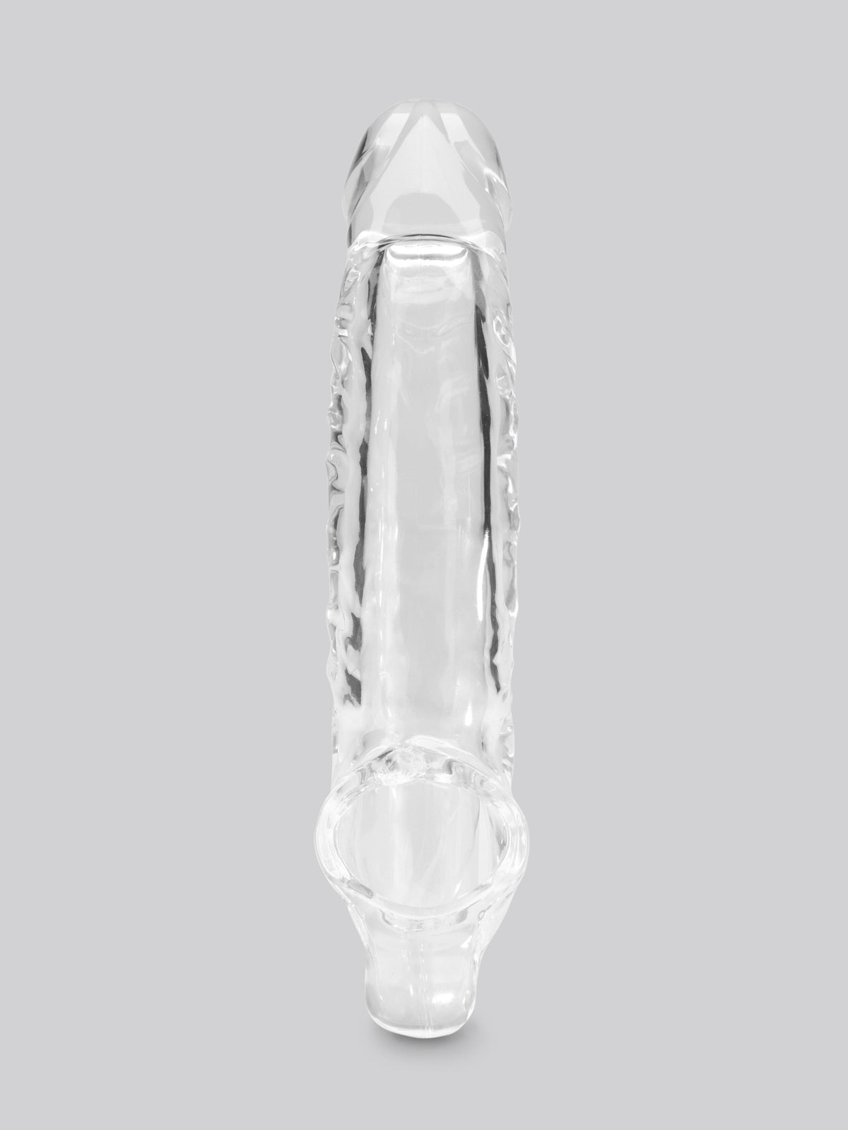 Lovehoney Mega Mighty 3 Extra Inches Penis Extender with Ball Loop, Clear | Clear