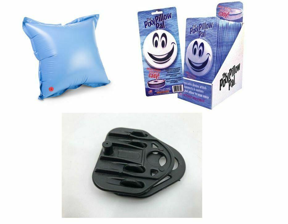 swimming pool closing winter cover ice equalizer air pillow 4'x4' 4'x8' 4'x15'