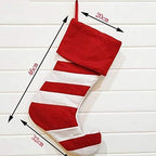 ZMDZA 2Pcs Christmas Stockings Gifts Candy Bag Kids Candy Socks Christmas Tree Home Decoration Christmas Tree Hang Pendant Xmas Stocki