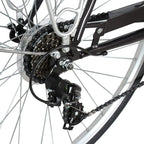 Tracer Osaka Hybrid Bikes for Men,Steel Frame, Nexus Inter 3/7 Speed,15-18 Inch,700c Wheels,Brown Seat Brown Grips, Road Bike,City Bike,Mens Bike,Multiple Colors