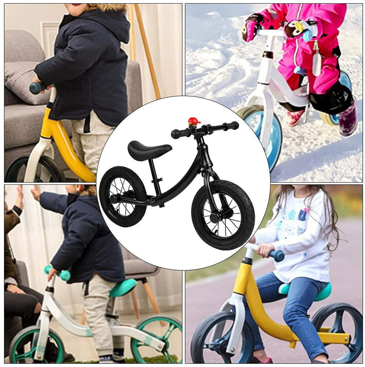 Demeras Handlebar Strong No-Pedal for  Bicycle