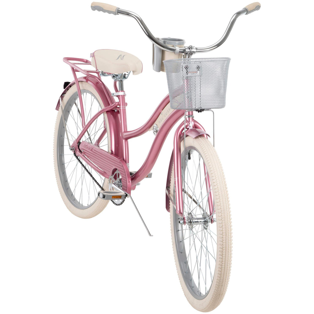 Huffy 26 In. Nel Lusso Women's Beach Cruiser Bike, Pink Taffeta