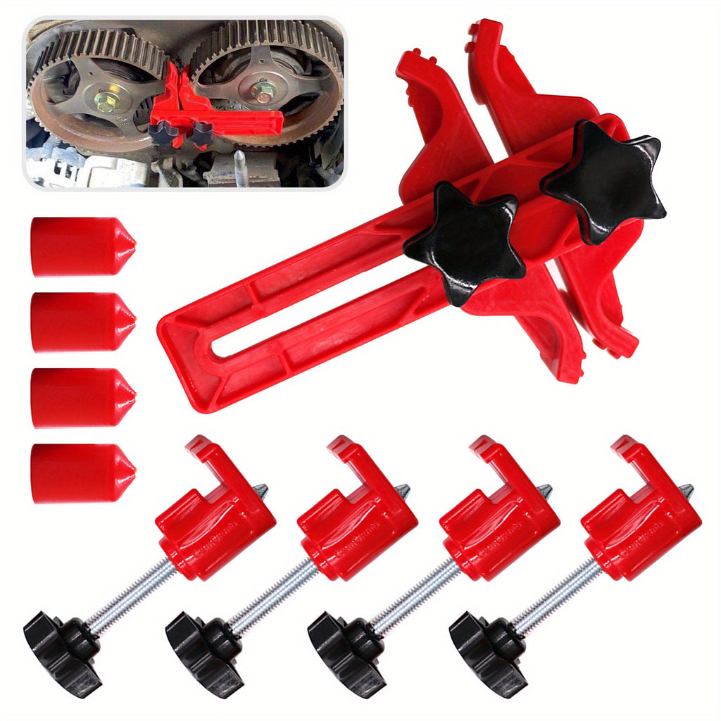 9pcs/set Universal Cam Camshaft Lock Holder: Durable Car Engine Timing Tool Set For Maximum Performance