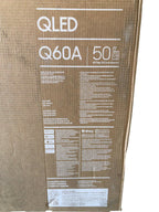 samsung qn50q60a 50" 4k qled smart tv - titan gray
