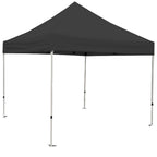 Athena 10 ft. x 10 ft. Black Cover White Frame Instant Pop Up Tent