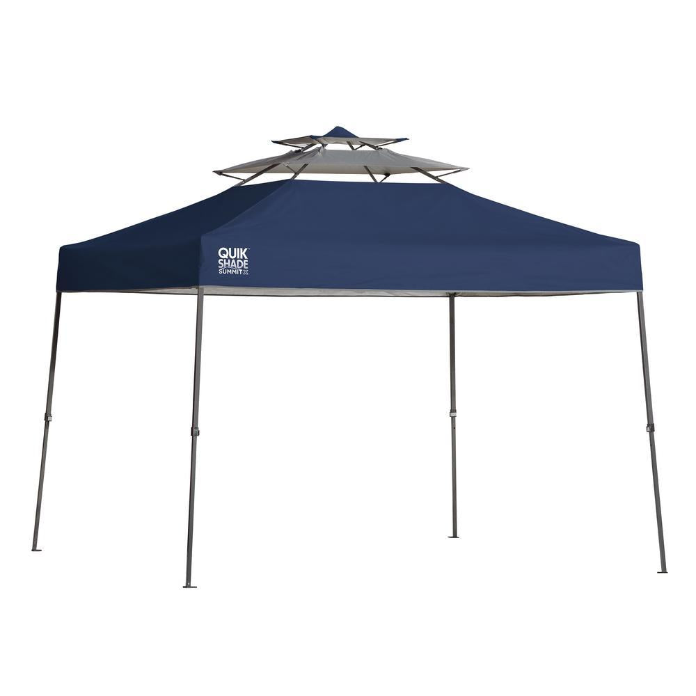 SX100 10 ft. x 10 ft. Blue Straight Leg Canopy