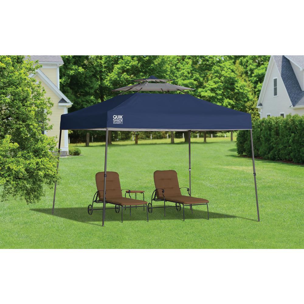 SX100 10 ft. x 10 ft. Blue Straight Leg Canopy