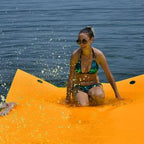 Gymax 3 Layer Floating Pad Water Mat Island Water Sports Swimming Foam Pool Mattress