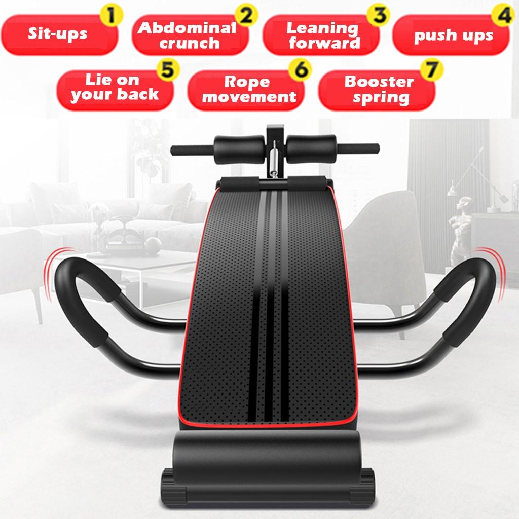 Foldable Decline Sit Up Bench Crunch Board Fitness Home Gym Exercise Sport
