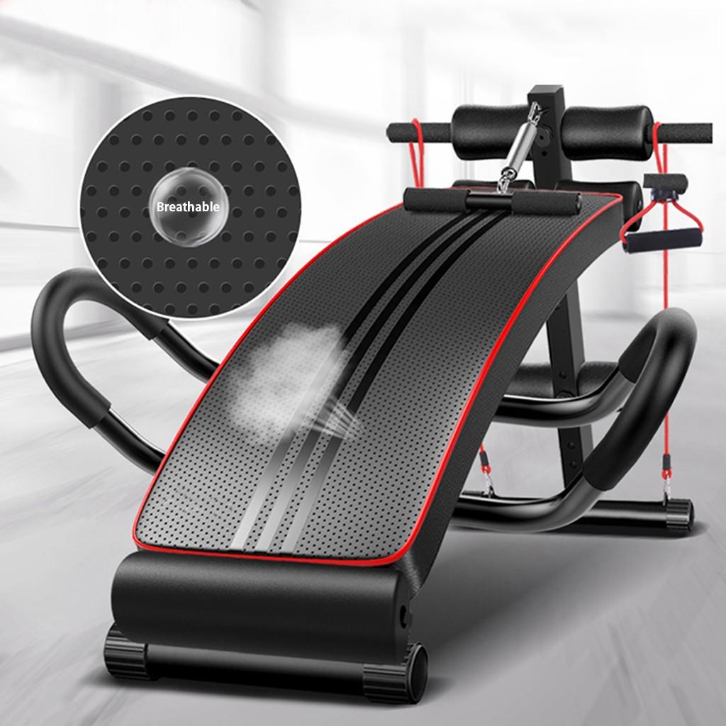 Foldable Decline Sit Up Bench Crunch Board Fitness Home Gym Exercise Sport