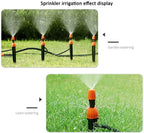BBGS Drip Irrigation System with Timer, Garden Watering Kits, Adjustable Nozzle Mist Cooling Outdoors Balcony Patio Lawn Automatic Micro Irrigation Kit (Color : Style 3)