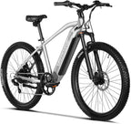 VELOWAVE Electric Bikes for Adults 500W 25MPH,27.5" Electric Mountain Bike with 48V 13Ah Removable IP65 Battery,Adults Ebike with  7-Speed and Adjustable Suspension Fork