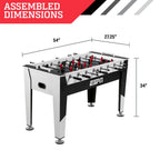 54 in. Foosball Table