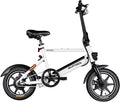 Murtisol 14 In. Folding Aluminum Bike 3 Speed Shift Foldable Handle Lightweight Electric Commuter Removable Large-capacity hidden lithium Battery Pedal Assist Power