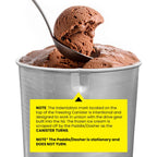 EIM402 Old Fashioned 4 Quart  Bucket Electric Ice Cream Maker Machine, Bonus Classic Die-Cast Hand Crank for Churning, Uses Ice and Rock Salt Churns Ice Cream in Minutes